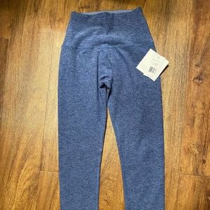 Beyond Yoga Blue Spacedye High Waist Midi Legging